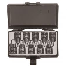 Набор ударных головок с внутренними звездами TORX 1/2'' 10шт. (4108)