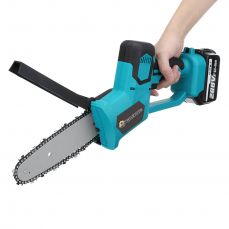 Аккумуляторная цепная пила 8-дюймовая с 2 литий-ионными батареями емкостью 26000 мАч (vio-23v)