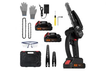 Mini akumulatora motorzāģis 4/6 collu 21V (AL-2404)