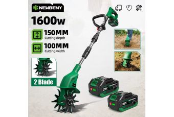 Электрический роторный культиватор мощностью 1600 Вт, 150 мм (al-ro5681)