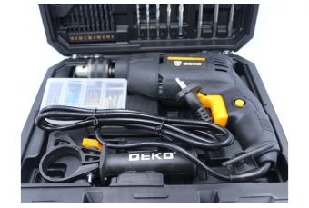 Ударная дрель 2 функции 550W + комплект сверл и наканечников (al-ur2208)