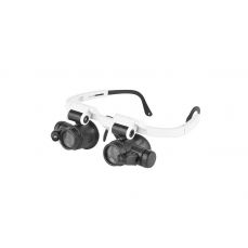 Triple binocular glasses with powerful LED magnifying glass (al-br1298)
