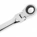 Set of 5 flexible head socket wrenches (10-14) (S09082)