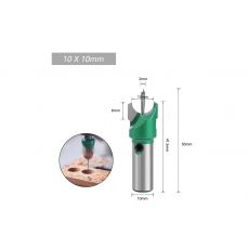 Koka lodīšu frēze 10 mm (al-fz1010)