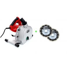 Kanālu frēze 3100W ar 2 dimanta asmeņiem (KD1538+)