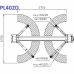 Hydraulic two-post lift with mechanical safety devices, 4.0t - 4.0t, 220V (PL402D220V)