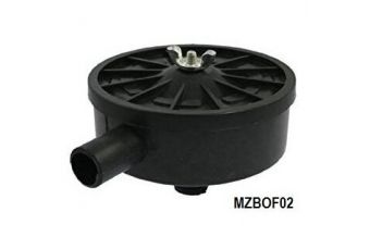 Air filter for compressor. Spare part - Ø100 mm, thread G1/2" (MZBOF02)