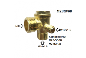 Обратный клапан для компрессора. Запасная часть - Для компрессора MZB-550H (MZBGV08)