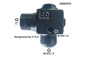 Обратный клапан для компрессора. Запасная часть - Для компрессора V-0.6 (MZBGV05)