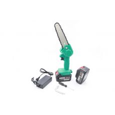 Mini akumulatora ķēdes zāģis 6 collu+ 2 lielas baterijas   (Vio-288)