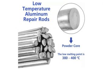 Низкотемпературный легкоплавкий алюминиевый универсальный сварочный стержень 20шт. (al-25954)