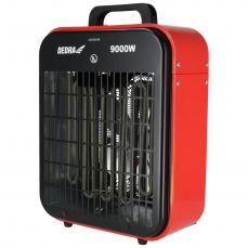 Elektriskais silditajs 4,5/9,0 kW, 400 V, termostats, gaisa pušana 790 m3/h, ventilatora funkcija (DED9924B)