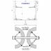 Гидравлический 2-х стоечный подъемник с электромагнитной блокировкой, (3-х ступенчатые когти) 4.0т - 4.0т, 380В(PL402DE3380V)