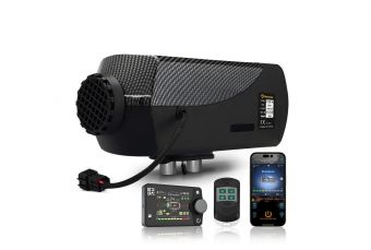 Diesel air heater 12V-24V 5KW with LCD display and remote control + Bluetooth (al-d1801)