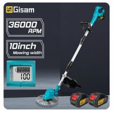 Аккумуляторный триммер 36000 об/мин 2 аккумулятора (al-g006024)