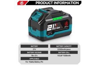 Rechargeable Replacement 388VF 20000mAh 18V  Battery Fit for Makita 18V Battery (003228)