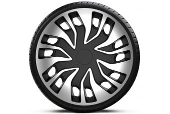 Декоративные колпаки 4шт. górecki argo 15 fast van silver&black (R15508 GOR)