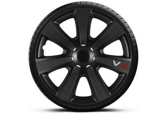 Декоративные колпаки 4шт. górecki argo 16 vr carbon black (R16179 GOR)