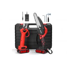 Аккумуляторная электрическая бензопила, ножницы для обрезки 21В (al-km2003)