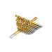 High-speed stainless steel drills with titanium coating 1-10mm 99 pcs. (al-s2547)