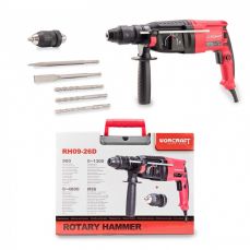 900 W SDS+ Rotary Hammer with Accessories (Plastic Case) (RH0926D)