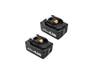 Аккумуляторы для Makita 18В 6.0Ah х 2шт. LXT Lithium-Ion BL1830 (bl-m10066)