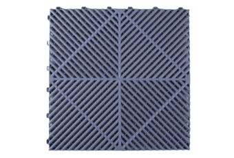 Modulāri saliekamie grīdas segumi (flīzes) - Flīzes 400 x 400 x 18 mm | Pelēks (KRKFM07GY)