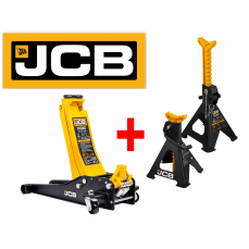 Hidrauliskais zema profila pacēlājs 3t + Auto atbalsti 278-425 mm, 2t, 2 gab. JCB (TH33013+)