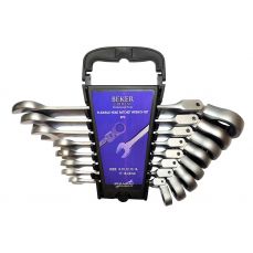 Sprūdrata uzgriežņu atslēgu komplekts 8d., 8-22mm, Cr-V (BR-8D-8-22K)