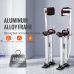 Алюминиевые ходули 45-76см регулируемые для гипсокартона, ходьбы, обклеивания (vev-630c)
