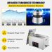 Ultraskaņas tīrīšanas iekārta (VEV-E302): Efektīva tīrīšana ar digitālo taimeri, 30 litru tilpumu un apsildi.