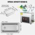 Ultrasonic Cleaner with Digital Timer & Heater, Professional Ultra Sonic Jewelry Cleaner, Stainless Steel Heated Cleaning Machine for Glasses Watch Rings Small Parts Circuit Board (6L) (vev-b30e)