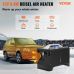 Diesel Air Heater, 8KW Parking Heater, All in One 12V Truck Heater, One Outlet Hole, with Black LCD, Remote Control, Fast Heating Diesel Heater, For RV Truck, Boat, Bus, Car Trailer, Motorhomes (vev-0e82)