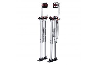 Alumīnija statņi 91-126cm regulējami  priekš ģipškartona montāža, staigāšanai, tapešu līmēšana (VEV-91D4)