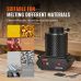 Gold Melting Furnace, 1350W Electric Digital Smelting Furnace, 2102℉/1150℃ Electric Melting Furnace with 1kg and 3 kg Graphite Crucibles for Melting Gold, Silver, Copper, Aluminum (vev-f7ee)