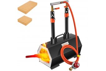 Propane Forge Farrier Forge Double Burner Tool Knife Making Blacksmithing (vev-c9da)