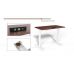 Регулируемый по высоте стол, 139см x 68см белого цвета (HS081904)