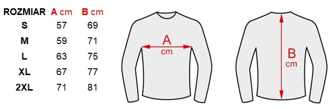  Размеры куртки Yato 